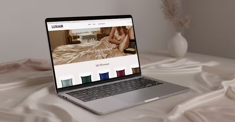 Cover image for High-End Silk Brand Development & Full Shopify Build