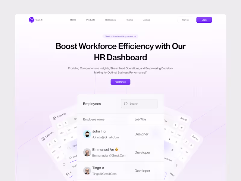Cover image for Landing page design