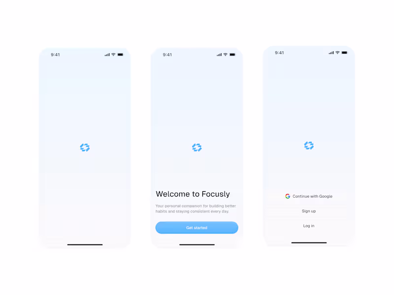Cover image for Mobile onboarding flow - Light & dark mode