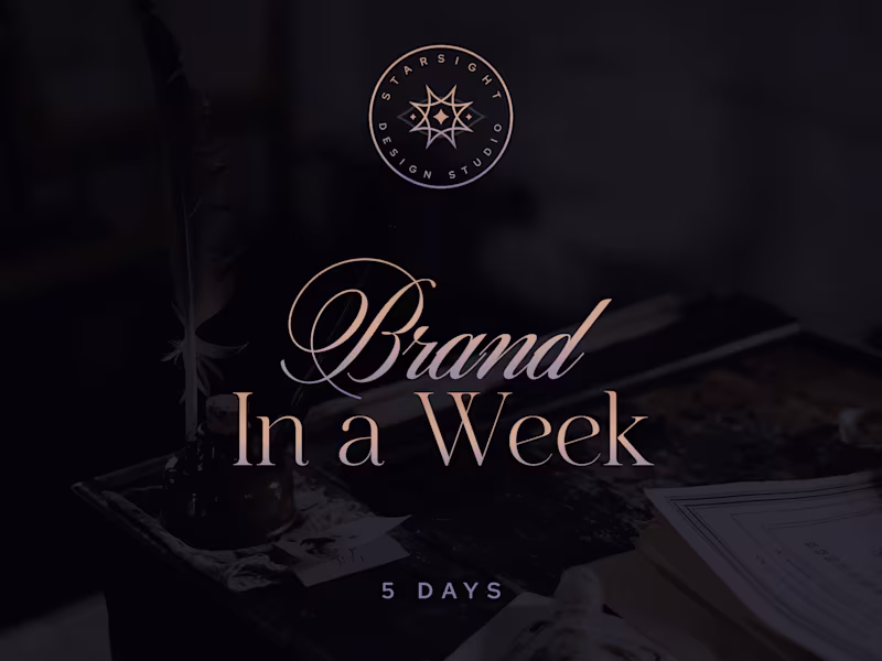 Cover image for Brand In A Week