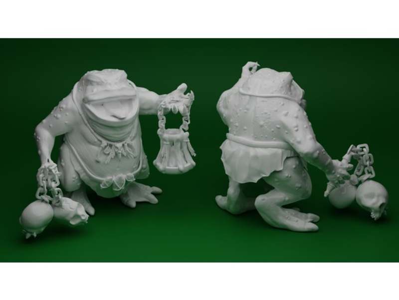 Cover image for Bullywug Shaman by minimach_