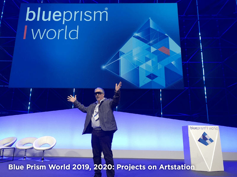 Cover image for Blue Prism World Event Rebranding