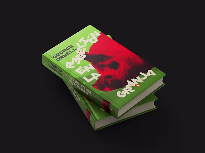 Cover image for Animal Farm — Rebelión en la granja