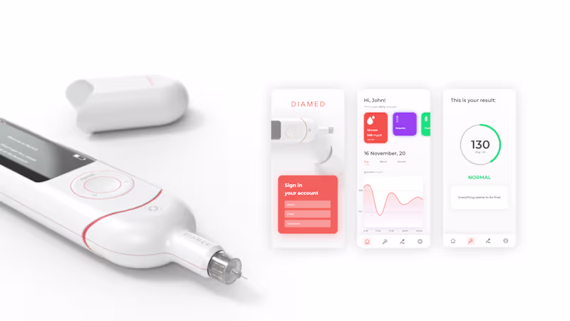 Cover image for Diamed: Non-Invasive Diabetes Monitoring System