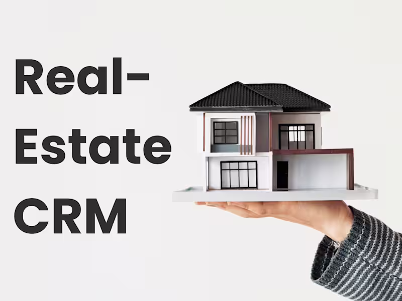 Cover image for Real estate CRM development