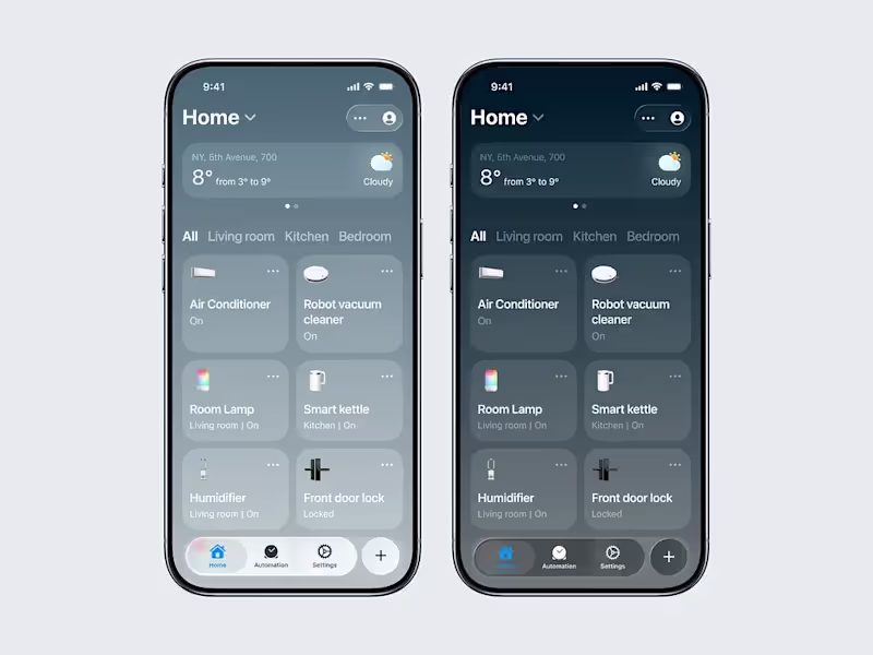 Cover image for Smart Home Controller · Mobile App