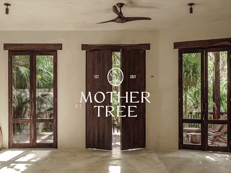 Cover image for Mother Tree Tulum Branding