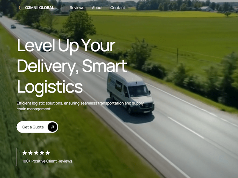 Cover image for G3MNII GLOBAL Transportation Services
