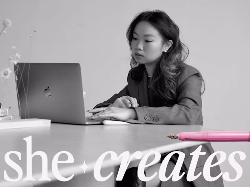 Cover image for Feminine Branding, Web Design & Social Media for She Creates