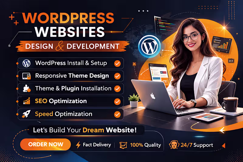 Cover image for High-Converting WordPress Website for Your Brand
