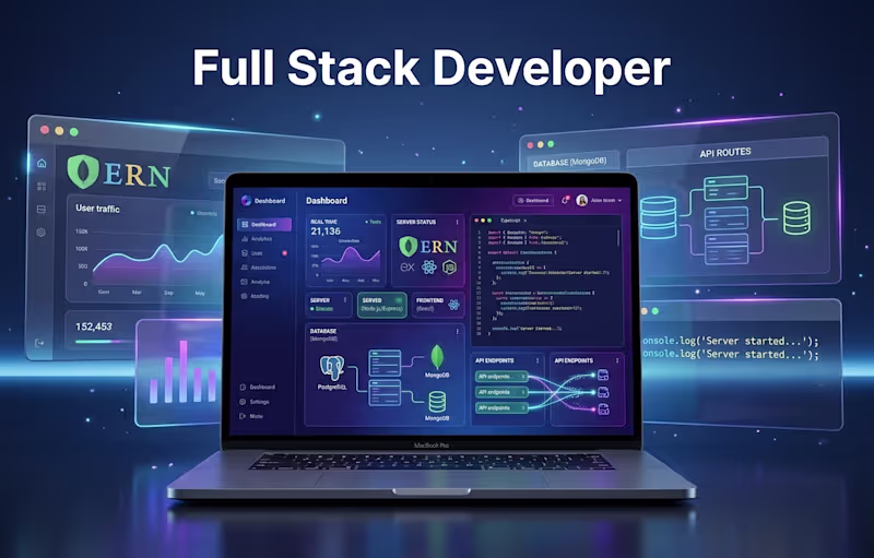 Cover image for Full stack web application using React and Node.js