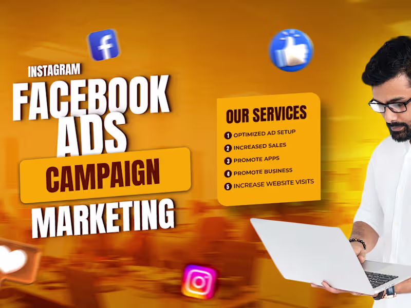 Cover image for I will set up Facebook ad campaigns for maximum sales growth