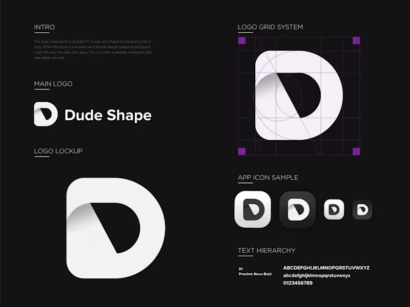 Cover image for Logo Design & Branding For DUDE SHAPE