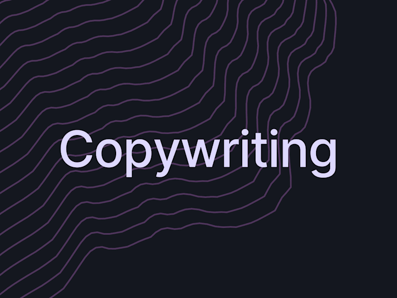 Cover image for Creative and unique copywriting for all your marketing needs.