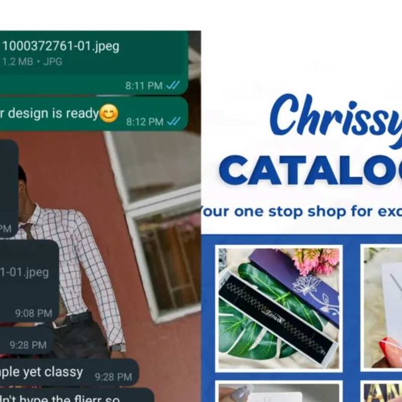 Cover image for Flyer Design for Chrissy Catalogue 