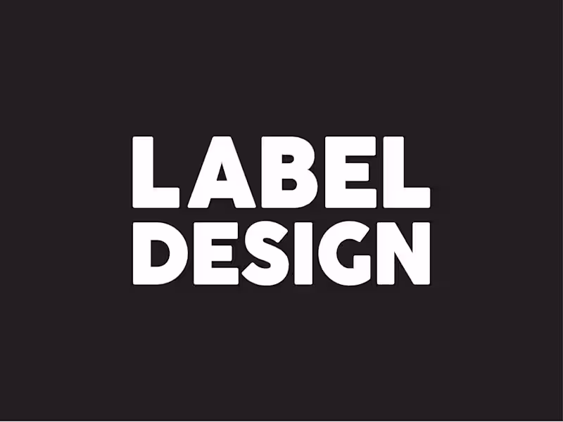 Cover image for Brand Identity & Label Design