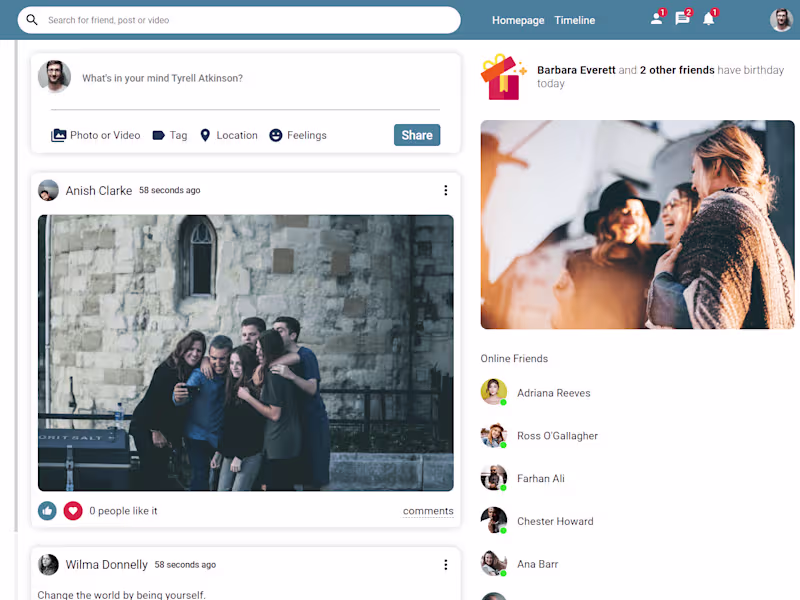Cover image for Social Media Platform