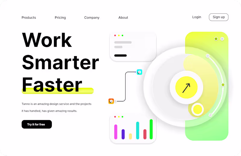 Cover image for WEBSITE LANDING PAGE - UI :: Behance