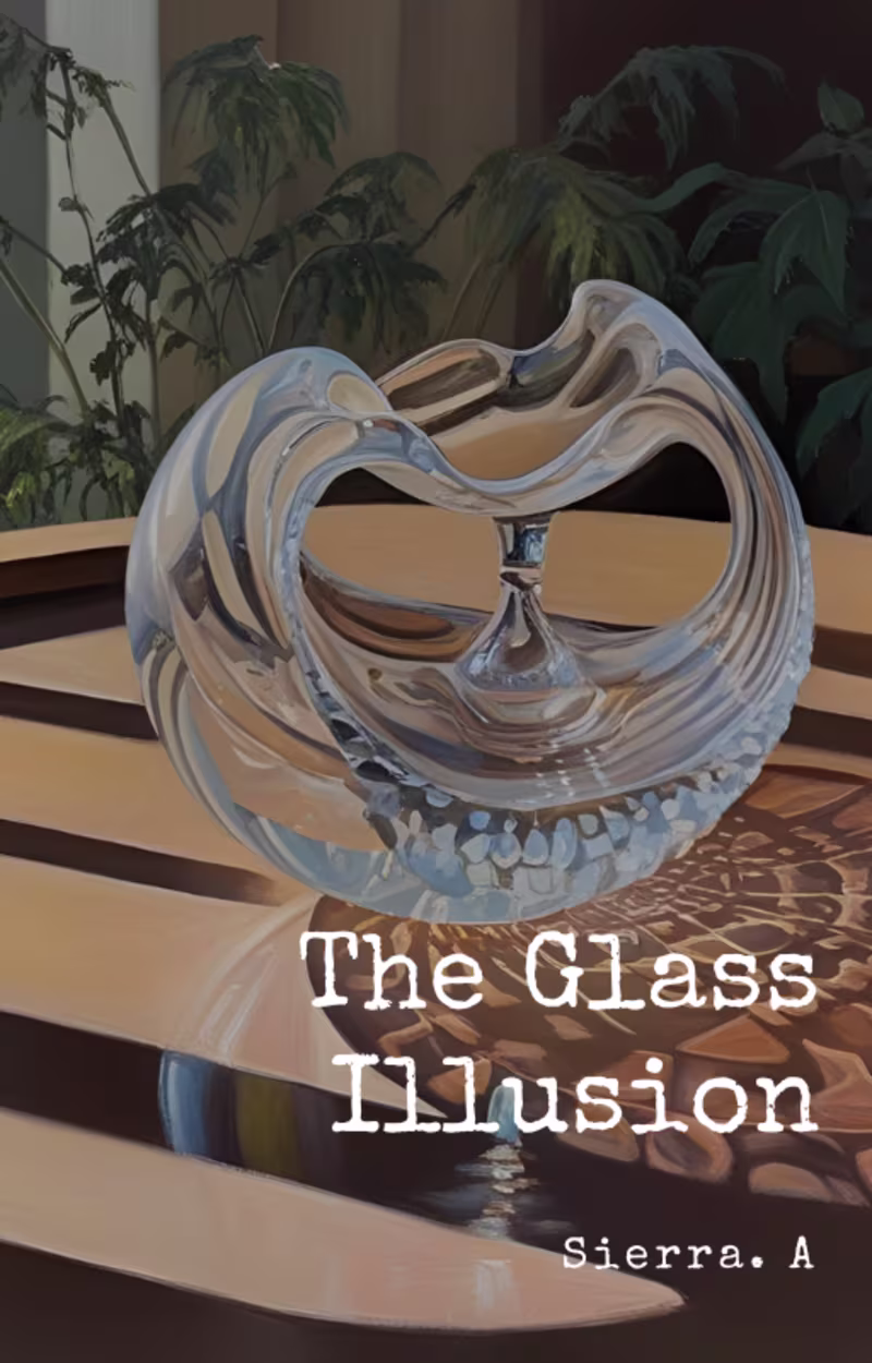Cover image for The Glass Illusion is a mesmerizing exploration of perceptio...