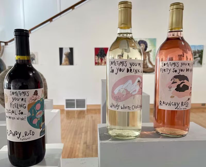 Cover image for Sometimes Wine