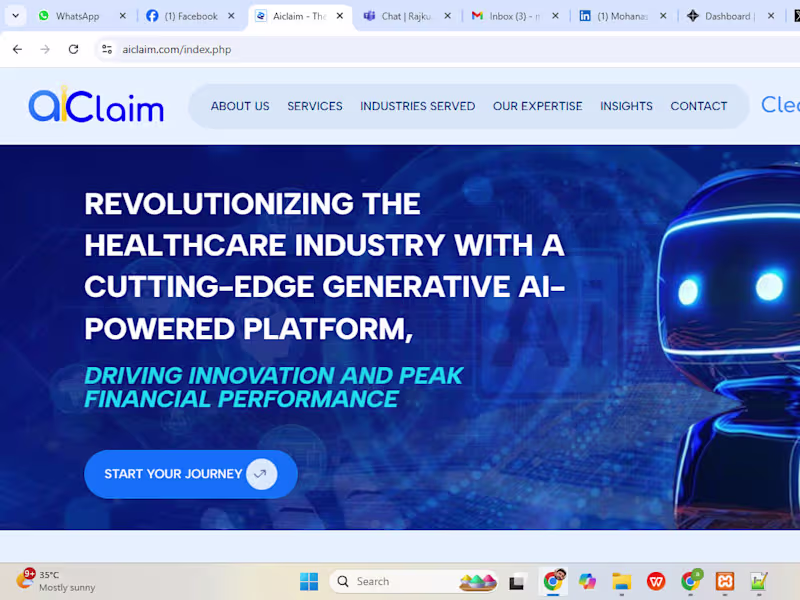 Cover image for Aiclaim - The Future of Healthcare Automation and Efficiency