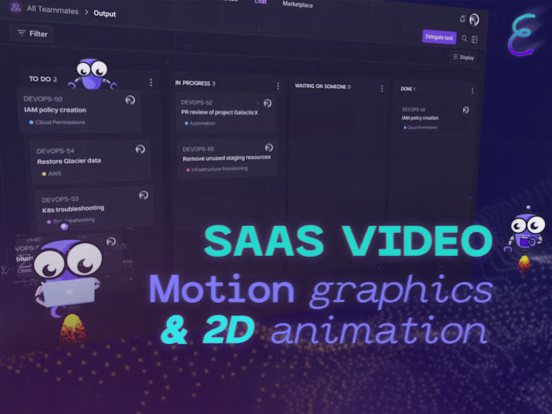 Cover image for SAAS Video / Sowtware Product Video