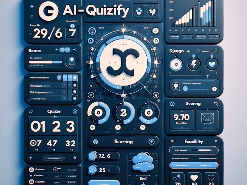 Cover image for AI-Quizify — Django + Streamlit Quiz Generator with Gemini API