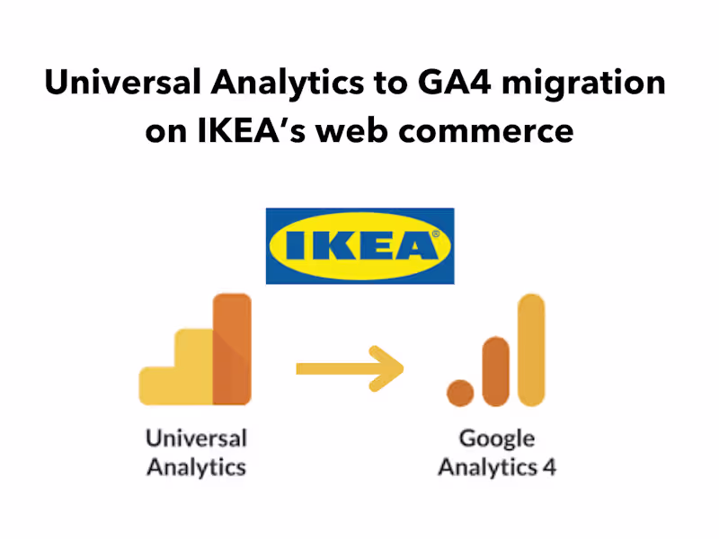 Cover image for Universal Analytics to Google Analytics 4 migration 