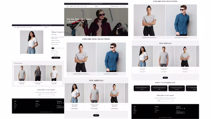 Cover image for  Shopify Clothing Store | Shopify Design & Development