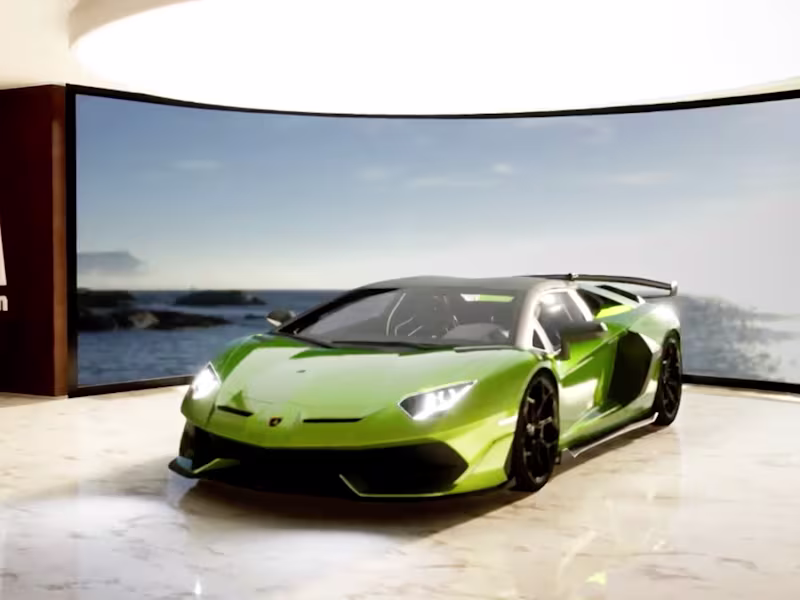 Cover image for Immersive VR Lamborghini Experience