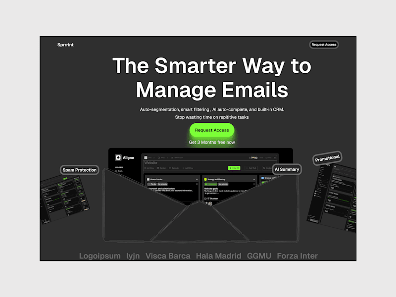 Cover image for Smart Email Management Dashboard