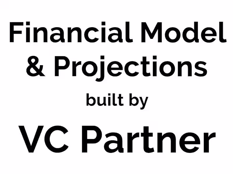 Cover image for Custom Professional Financial Model & Forecast For Your Business