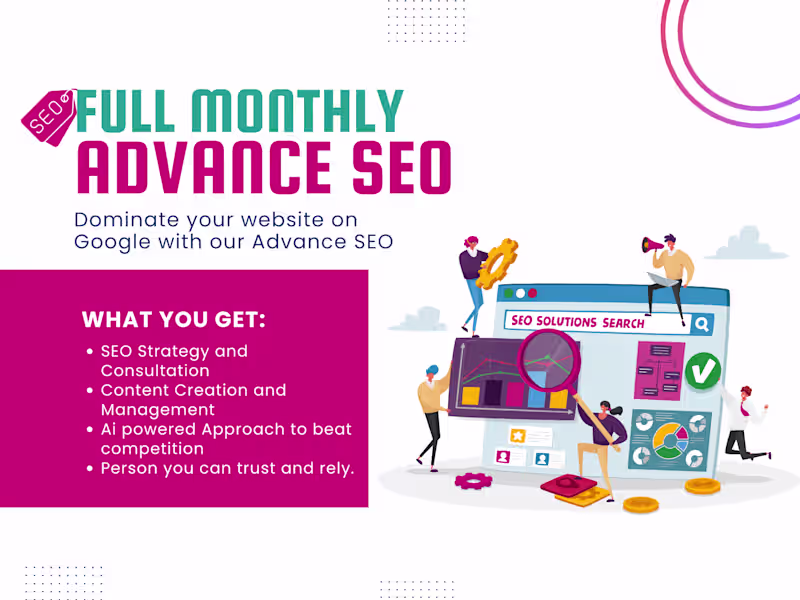 Cover image for Dominating your business on Google by Advance SEO Services