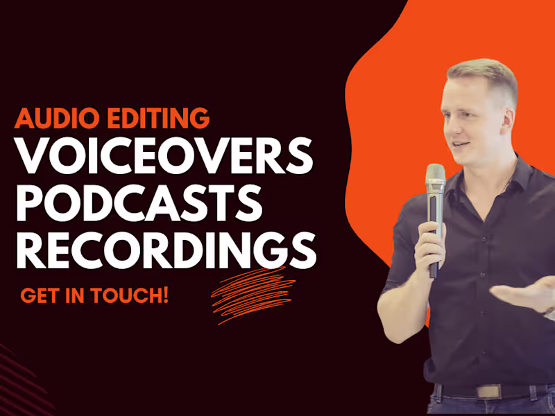 Cover image for Professional Audio Editing for Crisp, Clear Sound