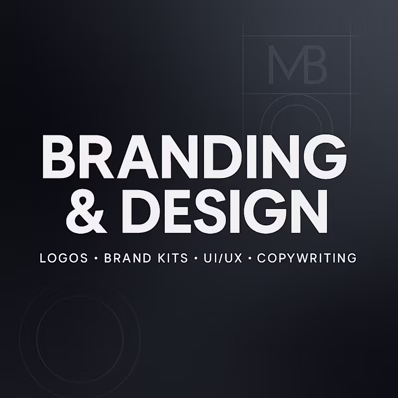 Cover image for Branding & Design | Logos, Brand Kits, UI/UX & Copywriting