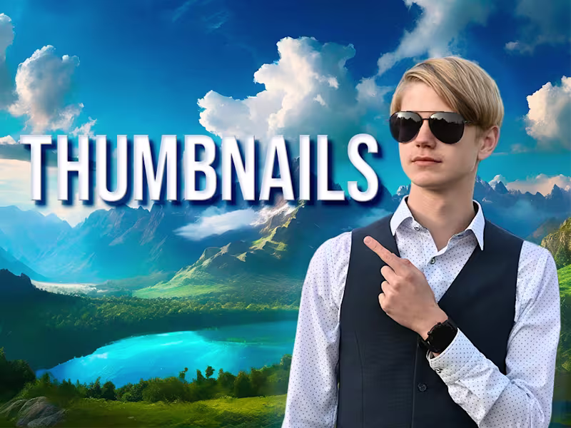 Cover image for 🏞Creating simple thumbnails for videos (for YouTube)