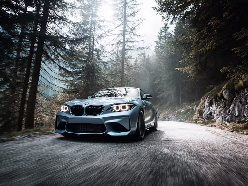 Cover image for Made these BMW photos for my wall art store with Midjourney ...