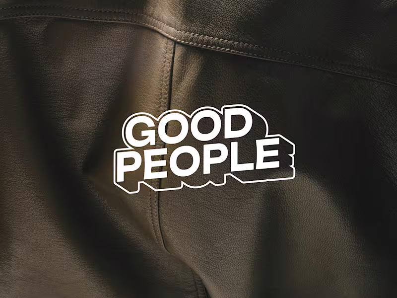 Cover image for Good People | Logo Design & Brand Identity