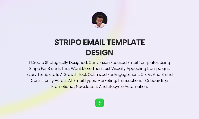 Cover image for Stripo Email Template Design
