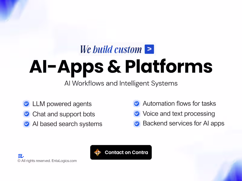 Cover image for AI Apps, AI Agents and Intelligent Platforms Development