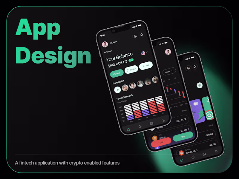 Cover image for App Design UI/UX | MVP | Redesign | Ready to Ship |