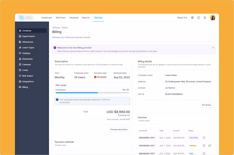 Cover image for Fluent subscription management with Stripe.