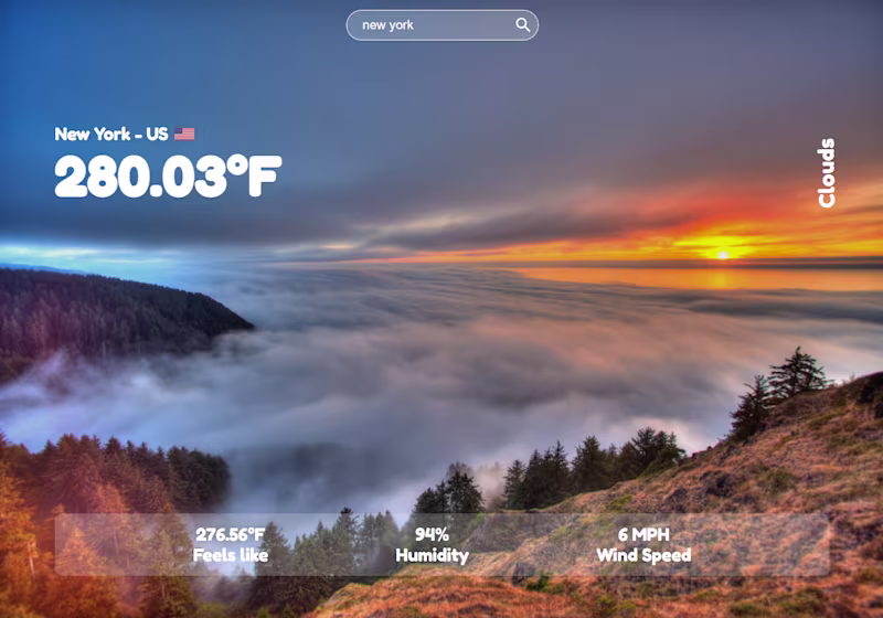 Cover image for Weather App Development with React.js