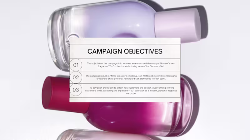 Cover image for CONCEPT: Glossier Influencer Marketing Campaign