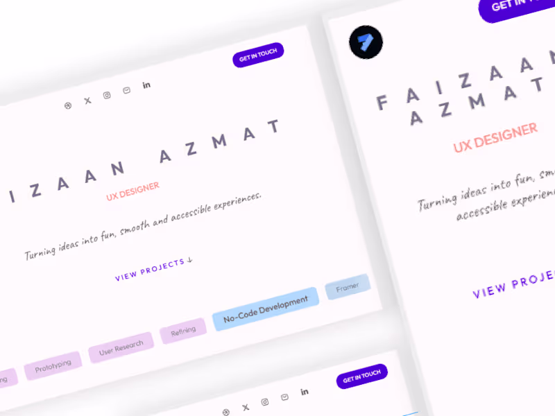 Cover image for Framer Website Design and Development