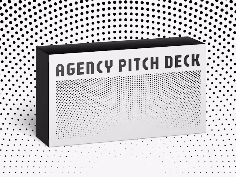 Cover image for Agency pitch deck package