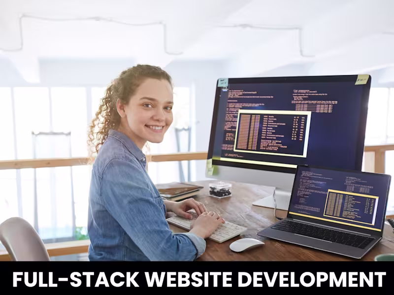 Cover image for Full-Stack Website Development