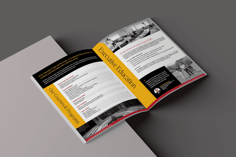 Cover image for University of Asia & the Pacific (Brochure Design)