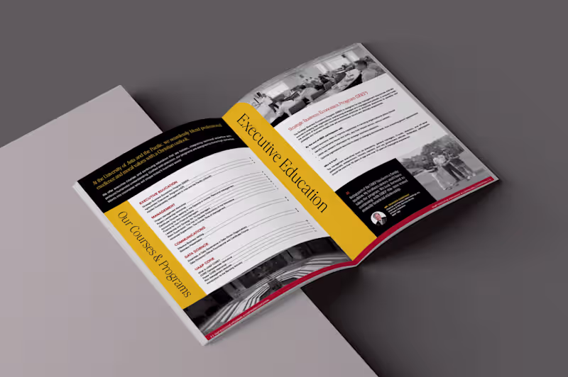 Cover image for University of Asia & the Pacific (Brochure Design)