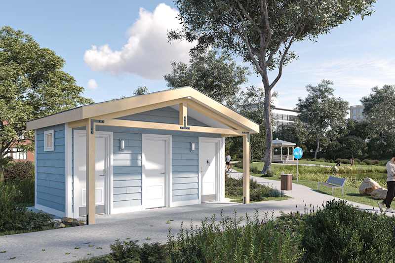 Cover image for Public Restroom 3D